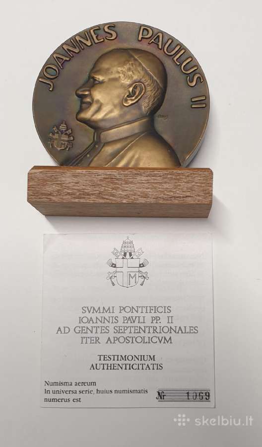 Stalo medalis popiežius Jonas Paulius II - nuotraukos Nr. 10