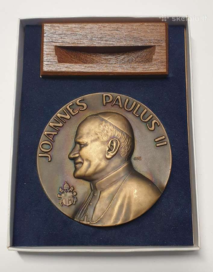Stalo medalis popiežius Jonas Paulius II - nuotraukos Nr. 12