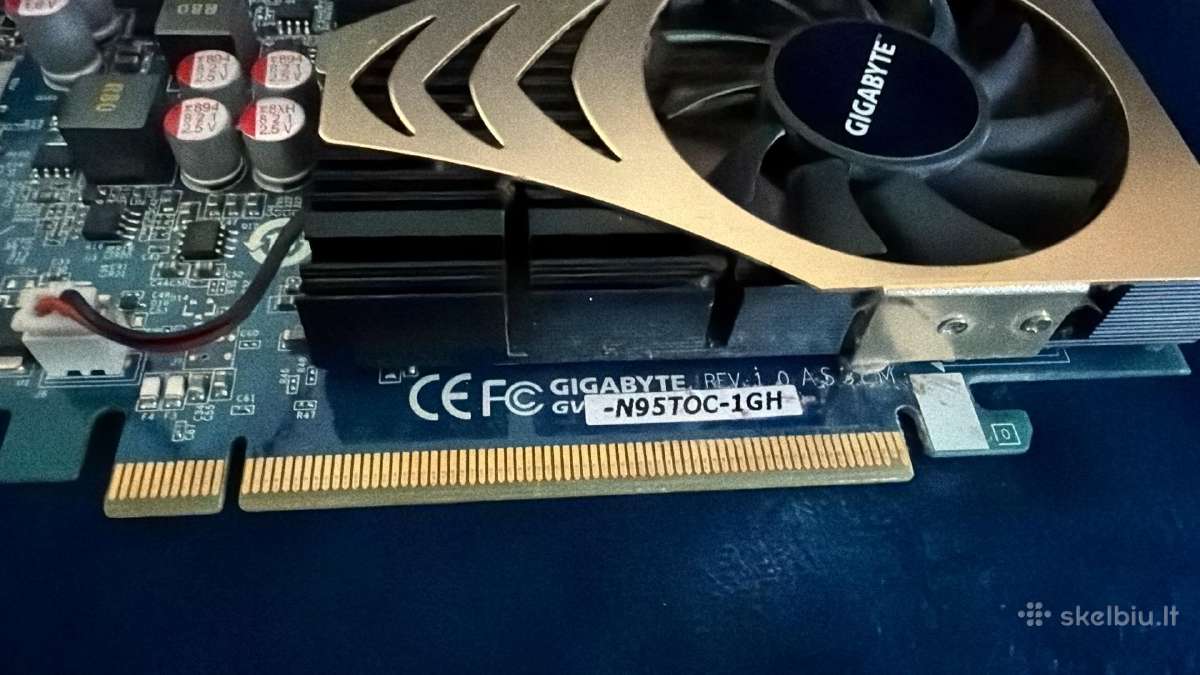 Gigabyte Geforce 9500 GT 1gb vaizdo plokštė Hdmi D - nuotraukos Nr. 2
