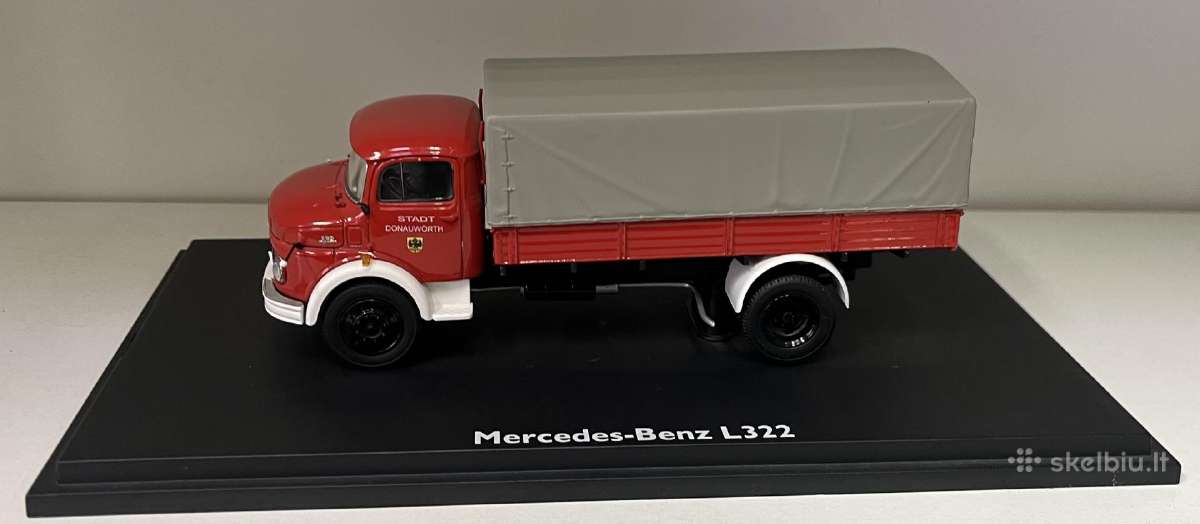 Kolekciniai modeliukai-mercedes Benz L322 - nuotraukos Nr. 2