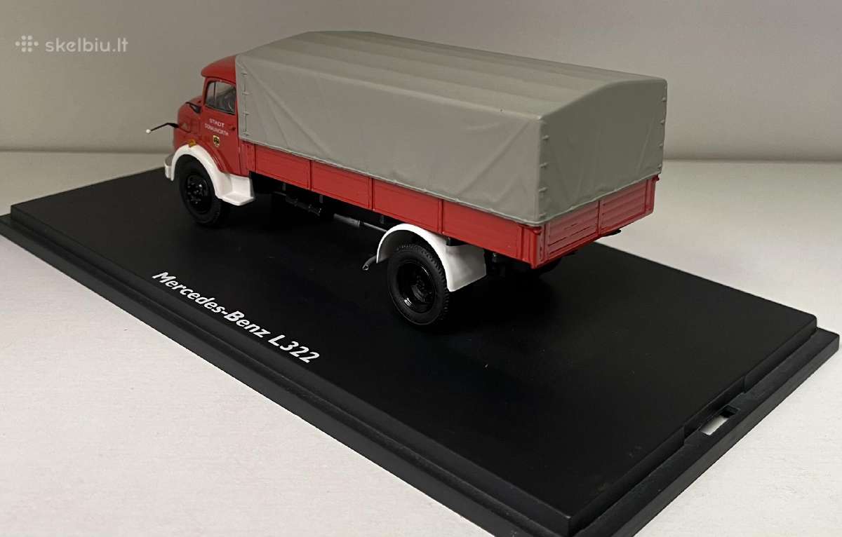 Kolekciniai modeliukai-mercedes Benz L322 - nuotraukos Nr. 3
