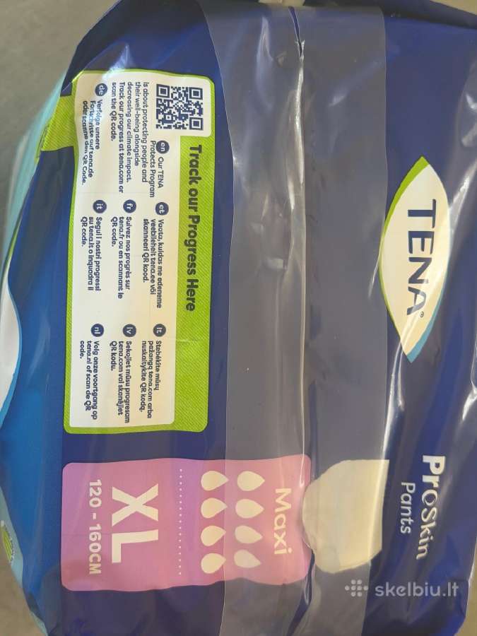 Tena Sauskelnės Proskin Maxi XL 14 dėžių - nuotraukos Nr. 5