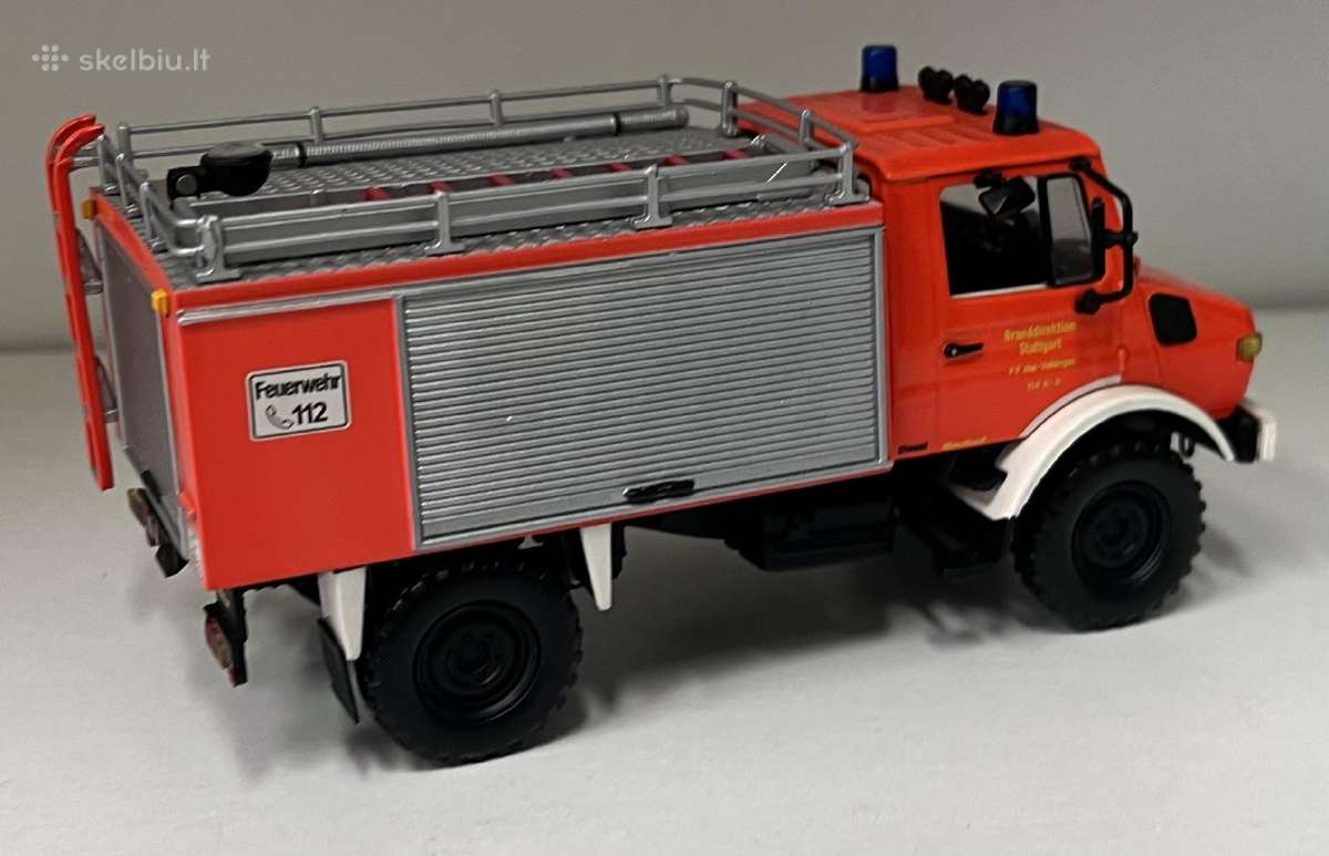 Kolekciniai modeliukai-mercedes benz unimog 1300l - nuotraukos Nr. 3