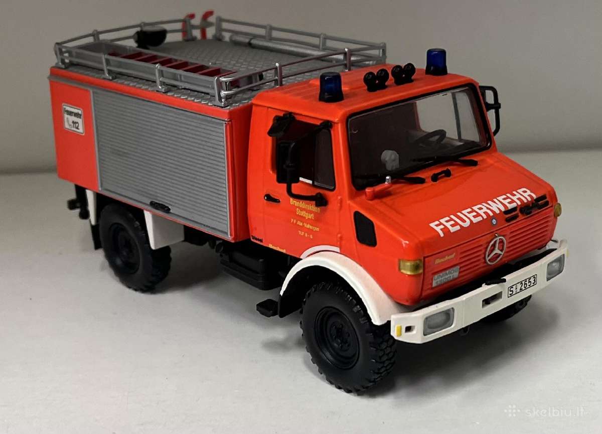 Kolekciniai modeliukai-mercedes benz unimog 1300l - nuotraukos Nr. 4