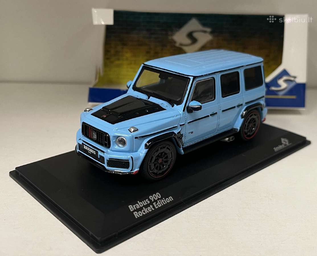Kolekciniai modeliukai-mercedes Benz G brabus