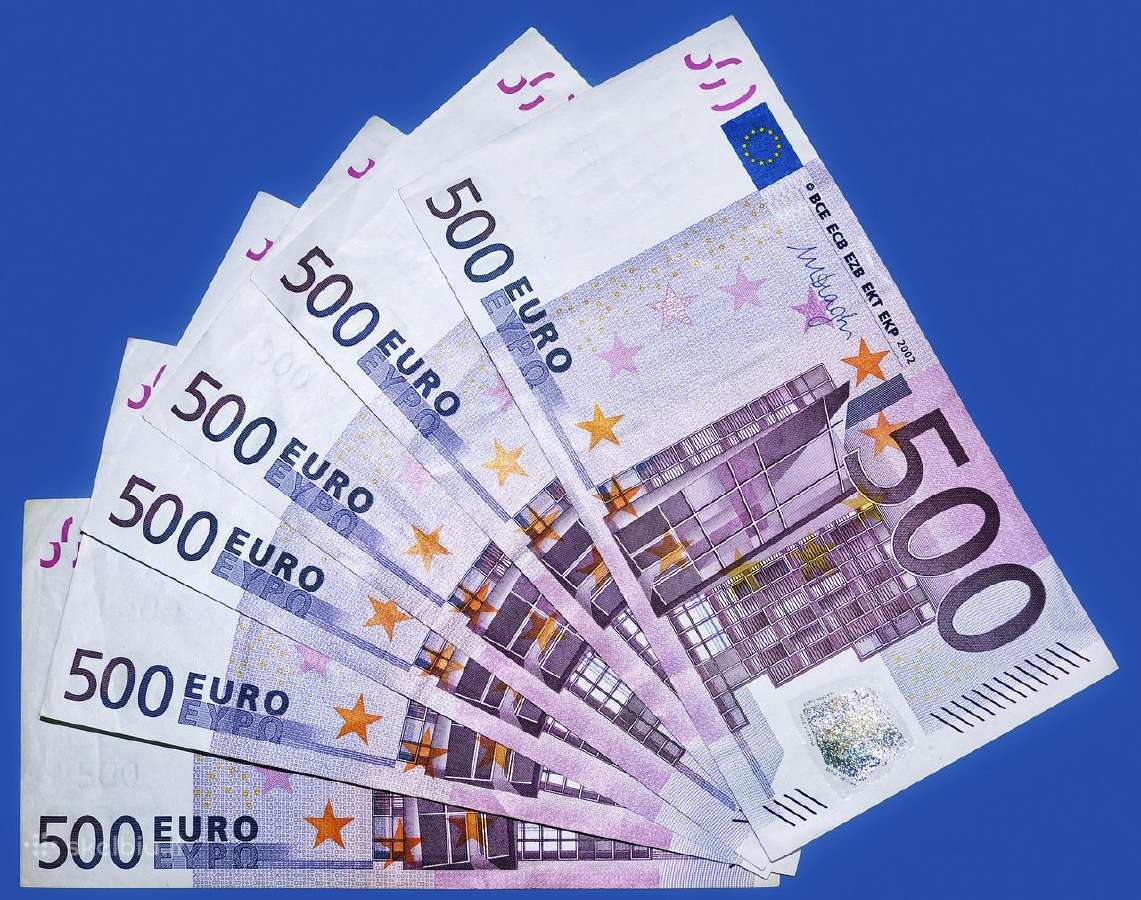 500 eurų kupiūros