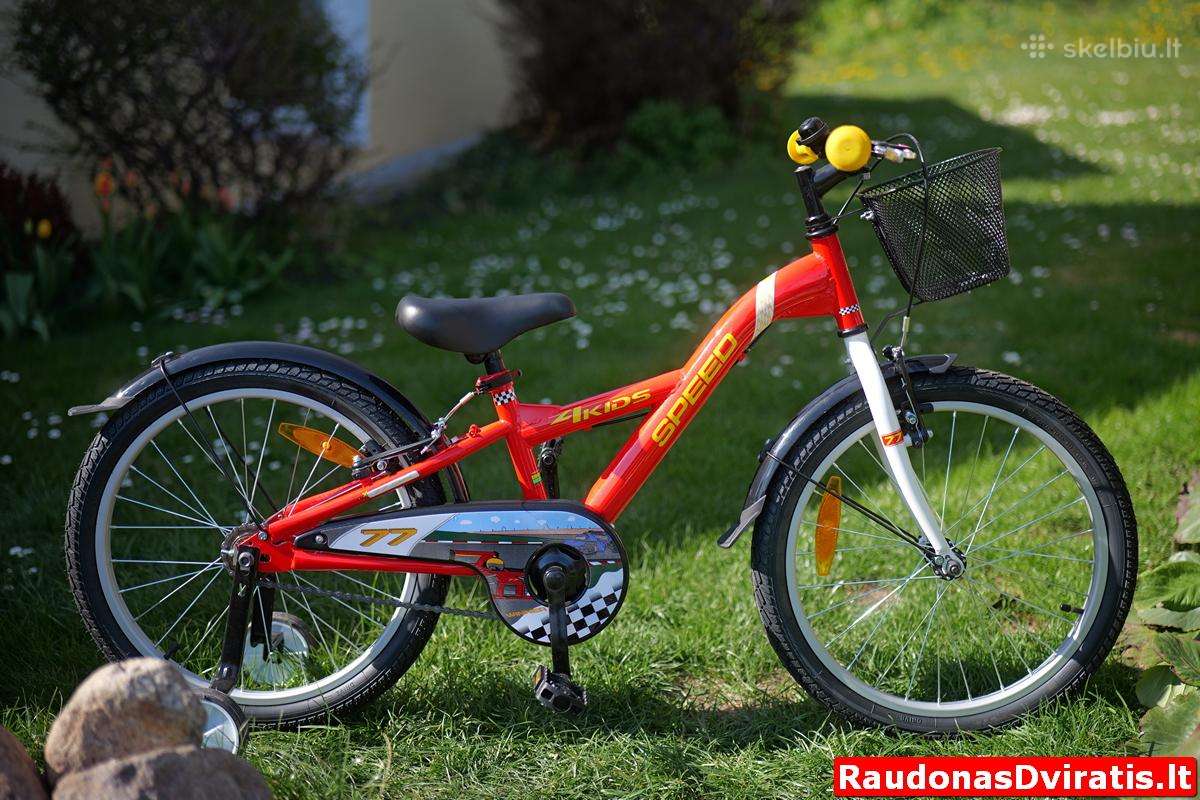 Naujas 20" 4kids Raudonas