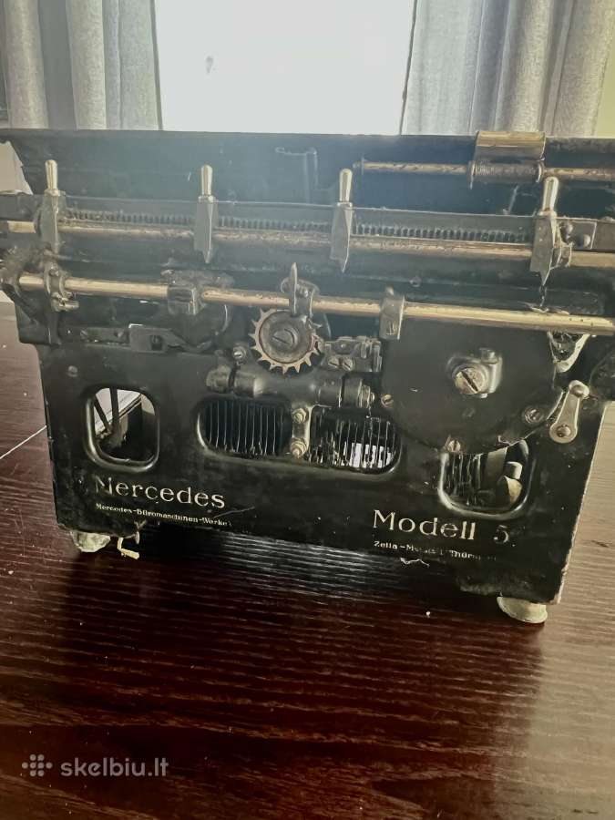 Mercedes 5 spausdinimo mašinėlė - nuotraukos Nr. 6