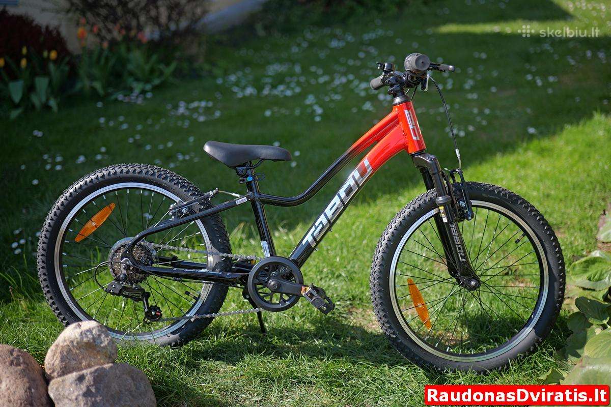 Naujas 20" Tabou raudonas