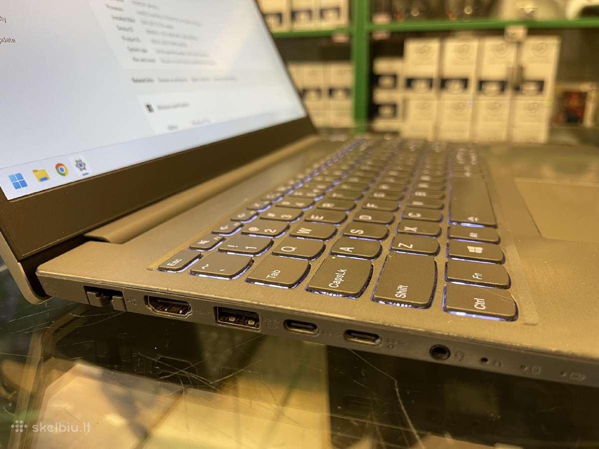 Thinkbook 15 i5 8gb 256ssd 15.6" Fhd su garantija - nuotraukos Nr. 6
