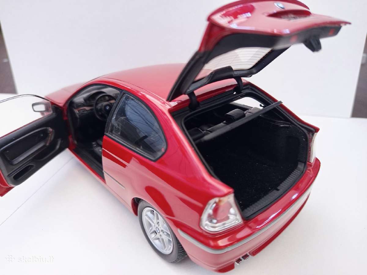 Automodeliukas Bmw 325ti Compact [E46] 1:18 Kyosho - nuotraukos Nr. 6