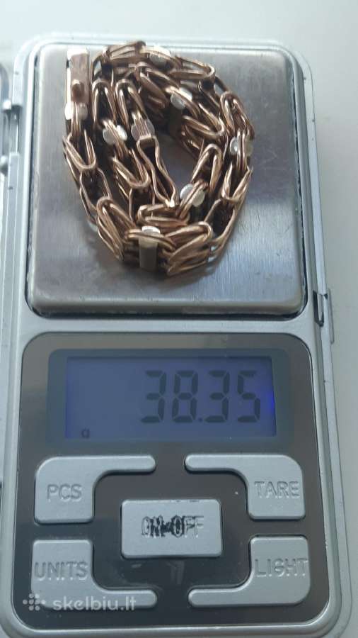 Karališkas dvigubas Pitonas auksine apyrank 38,3gr - nuotraukos Nr. 7