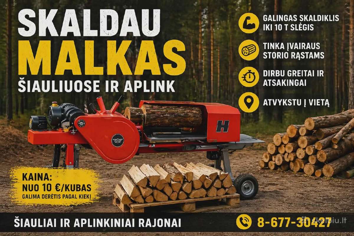 Skaldau Malkas Šiauliuose Ir Aplink