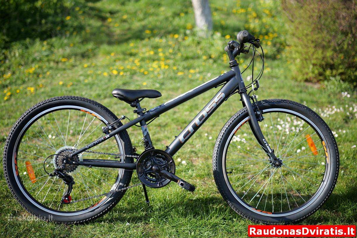 Naujas 24" Cross Speedster juodas