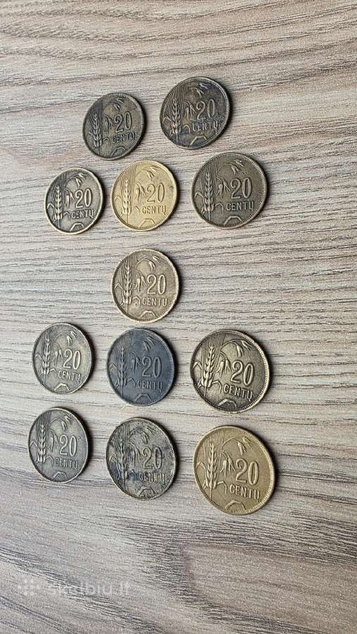 1925 metų 20 smetoniškų centų - nuotraukos Nr. 3