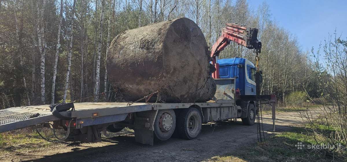 Krovinių pervežimas-transportavimas,krano-fiskaro
