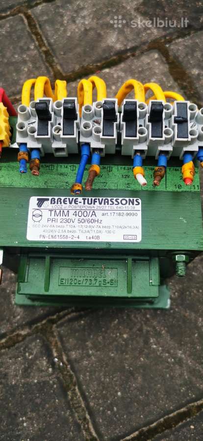 Transformatorius tmm400/a - nuotraukos Nr. 2