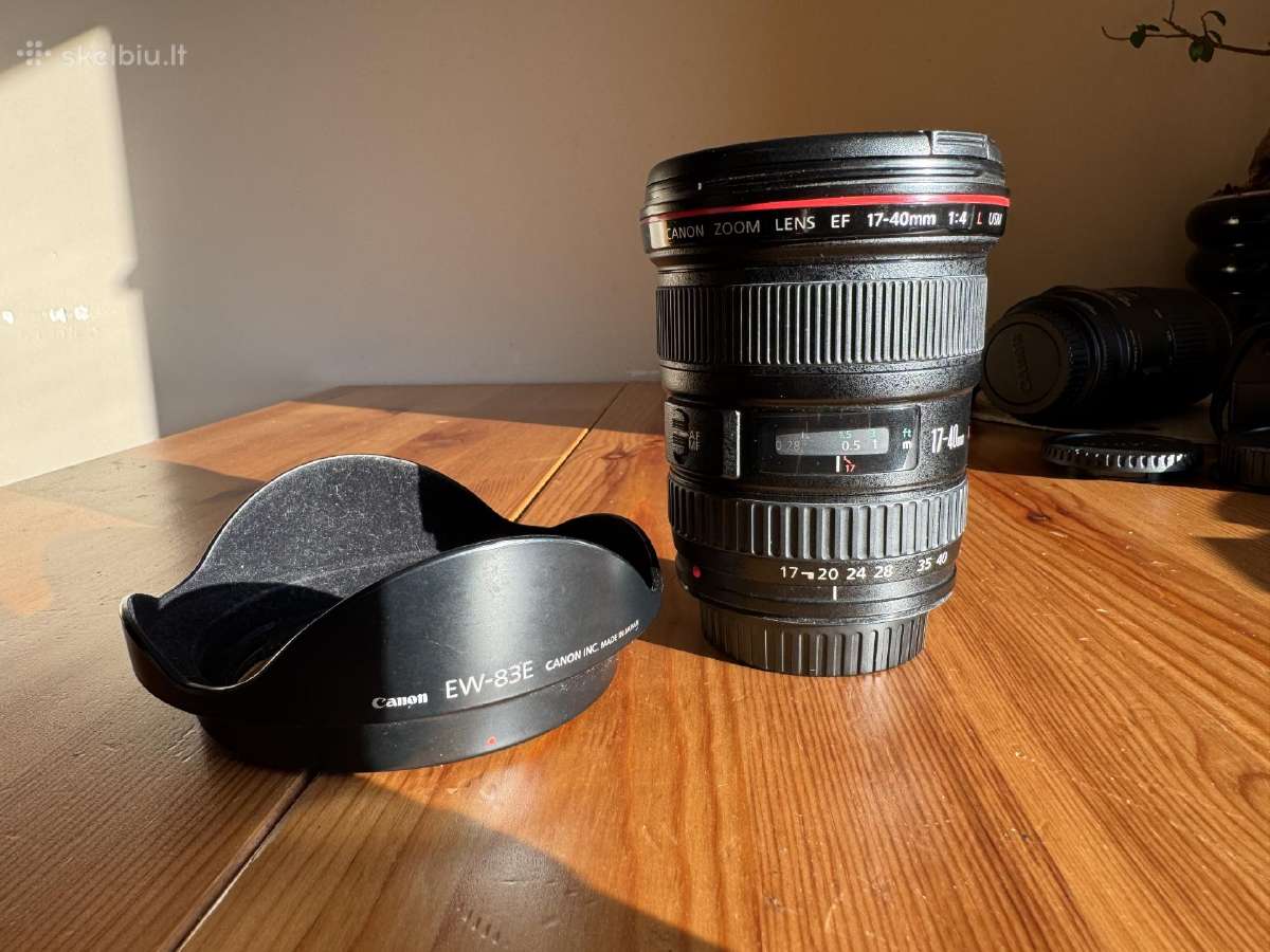 Canon Ef 17-40mm f/4l Usm