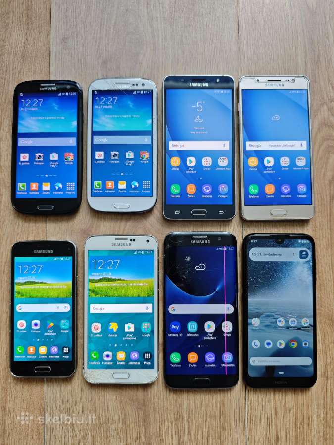Samsung liečiami telefonai bendravimui