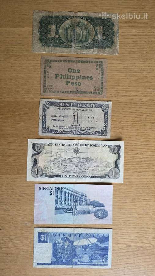Vienetukai->pasaulio banknotai - World banknotes<- - nuotraukos Nr. 2