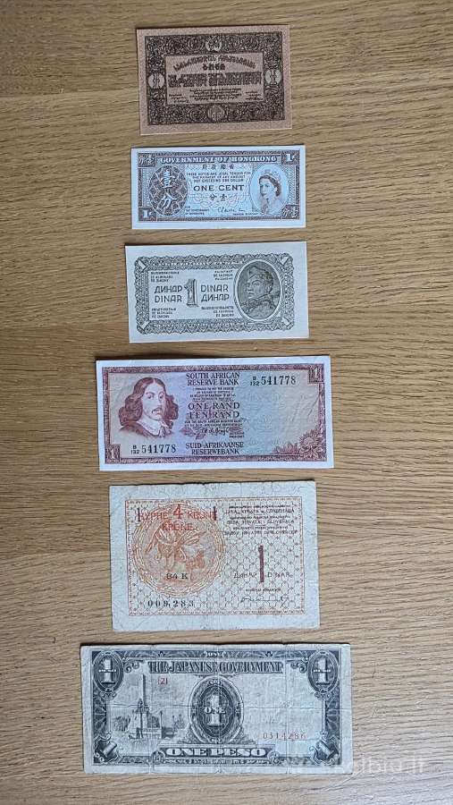 Vienetukai->pasaulio banknotai - World banknotes<- - nuotraukos Nr. 5