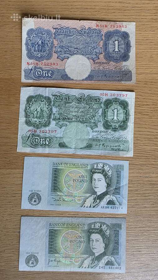 Vienetukai->pasaulio banknotai - World banknotes<- - nuotraukos Nr. 7