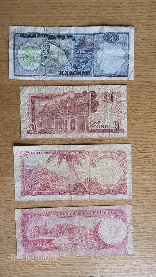 Vienetukai->pasaulio banknotai - World banknotes<- - nuotraukos Nr. 9