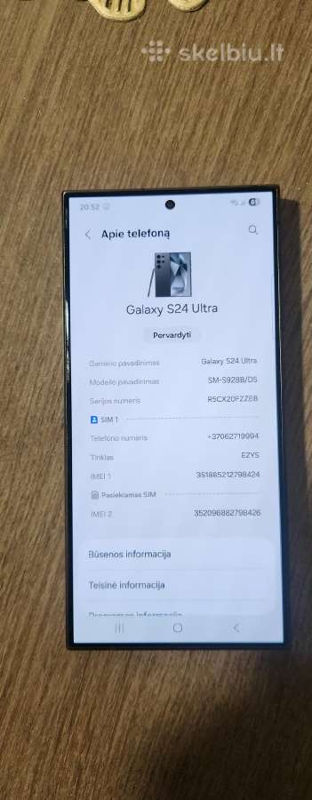 Samsung Galaxy S24 Ultra - nuotraukos Nr. 12