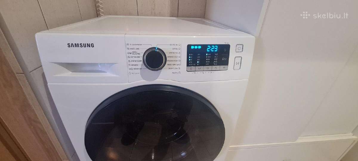 Beveik nauja Samsung skalbyklė su džiovinimu.