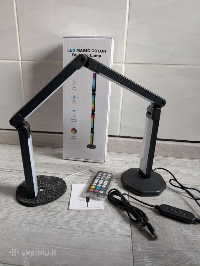 LED Rgb Lankstomas stovas su šviesos efektais - nuotraukos Nr. 2