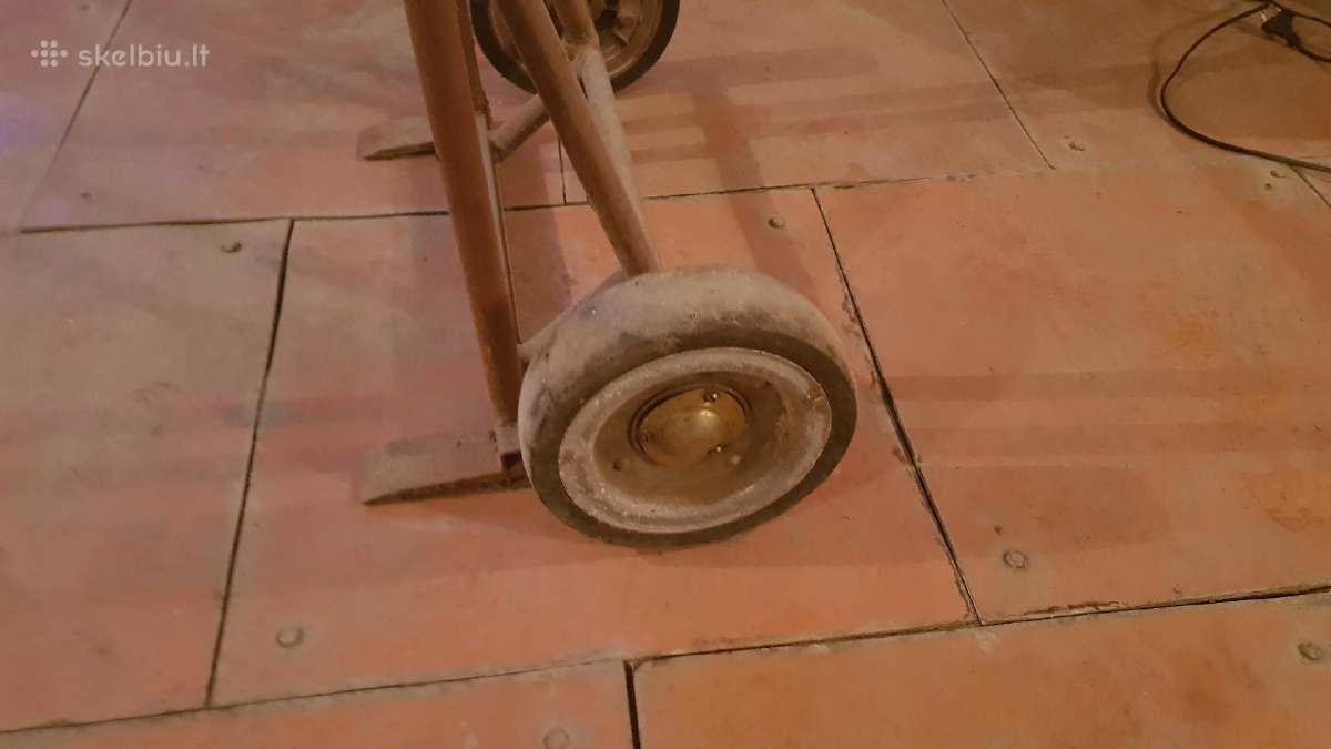 Transportavimo vezimelis su ratukais svoriams vezt - nuotraukos Nr. 11