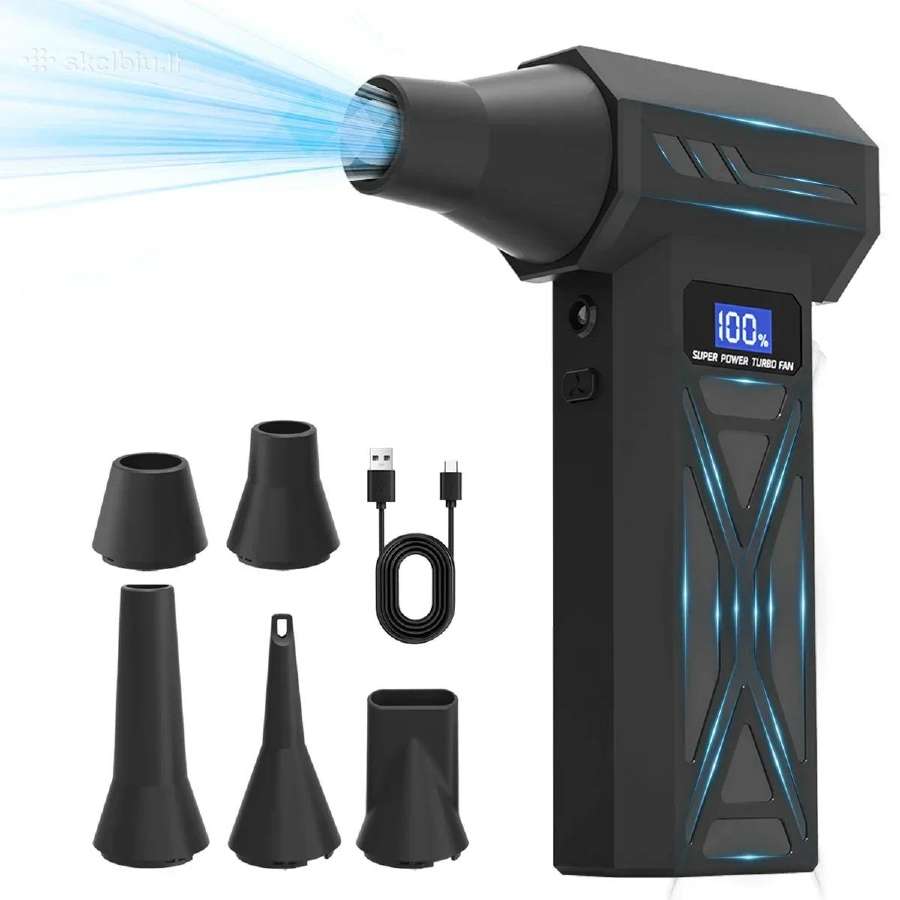 Naujas ventiliatorius Mini Turbo Jet fan pūstuvas