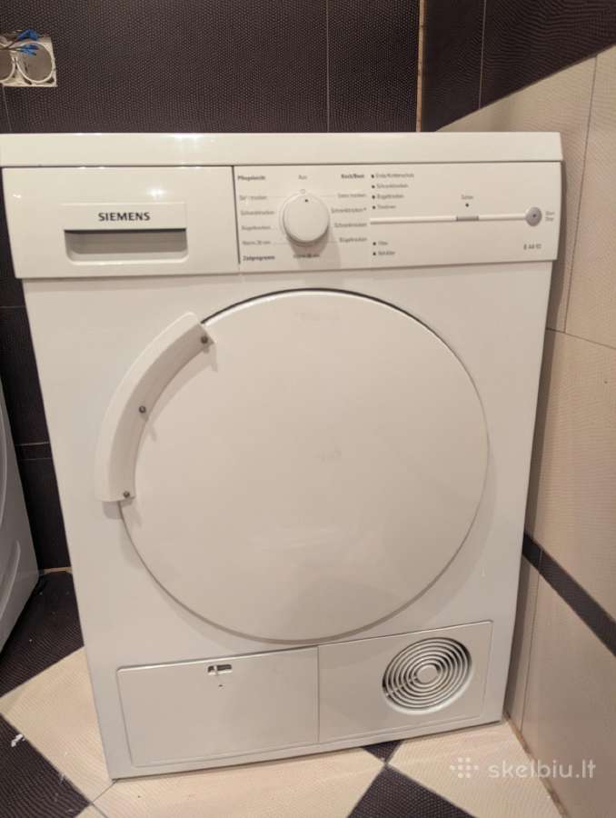 Dėvėta Siemens džiovyklė