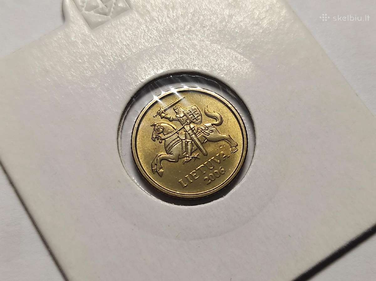 10 centų ir 5 litų monetos 1991-2013 - nuotraukos Nr. 18
