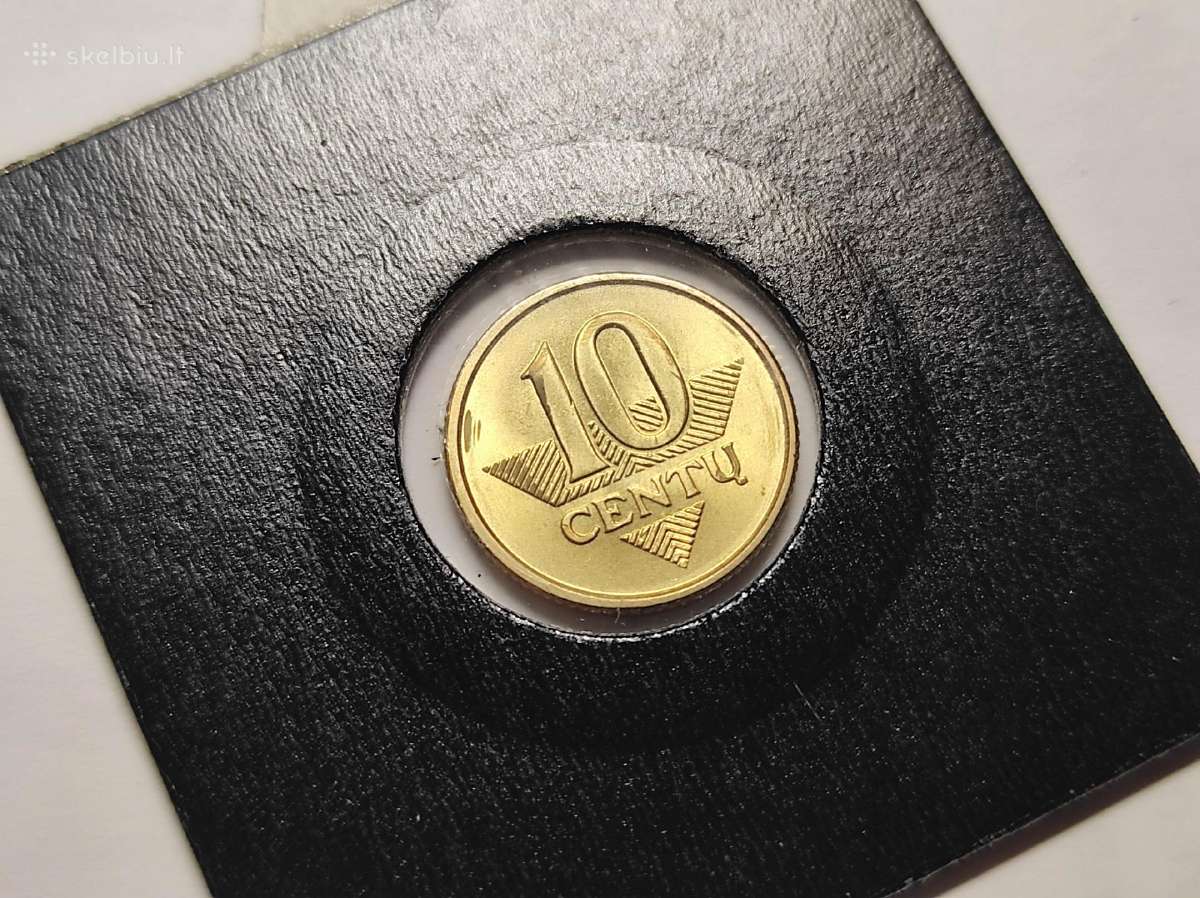 10 centų ir 5 litų monetos 1991-2013 - nuotraukos Nr. 23