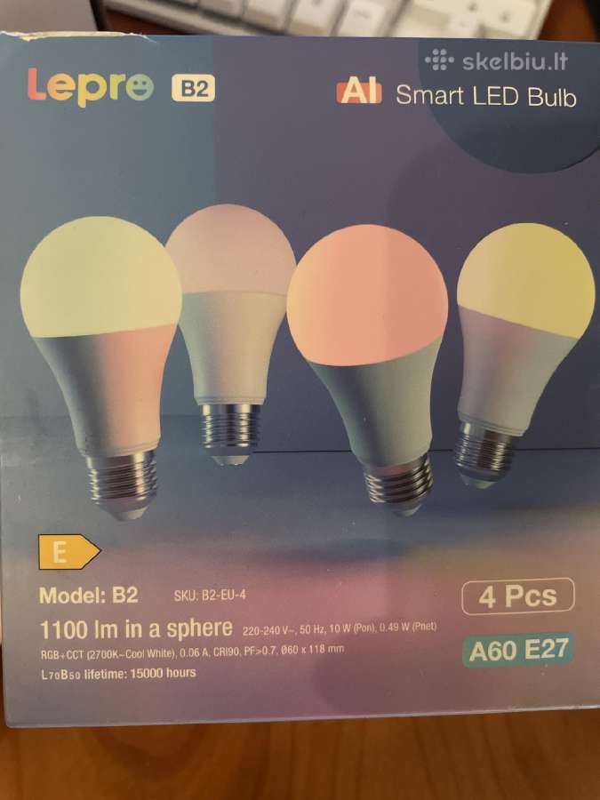 Ai smart LED 4 lemputes