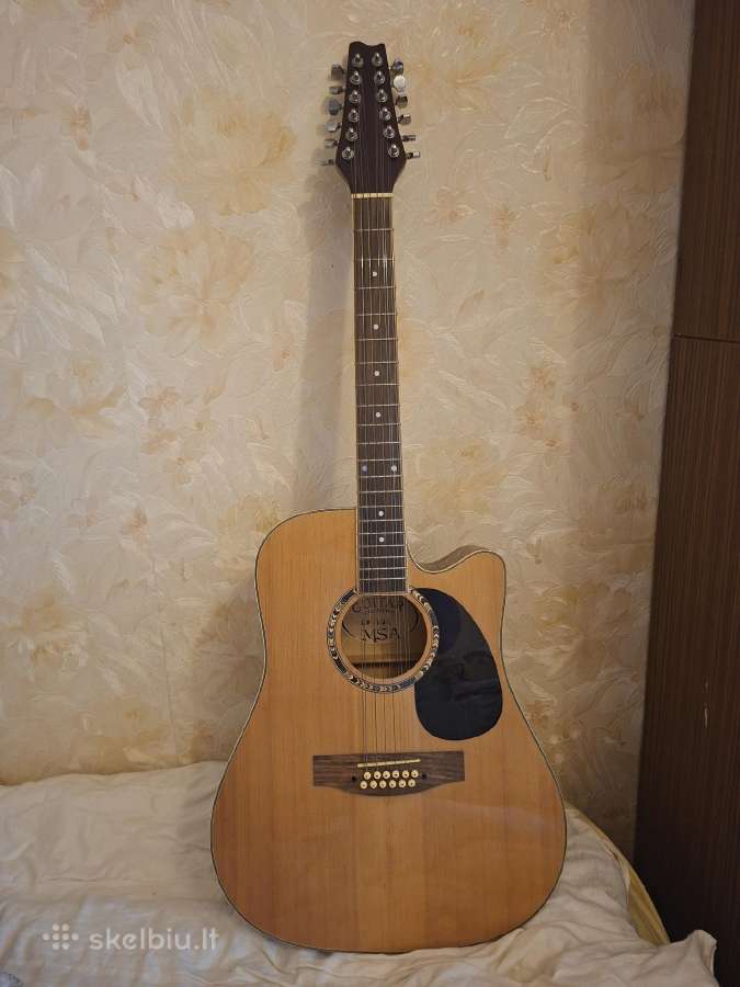 12 styginių gitara msa cw1100
