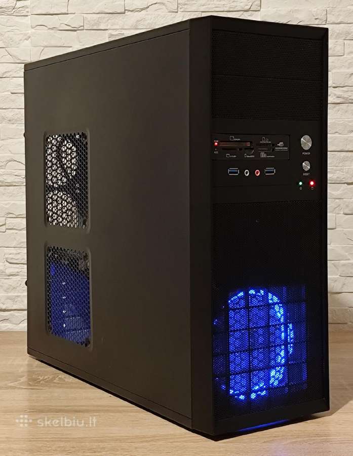 Atnaujintas kompiuteris su SSD/8gb RAM/2gb video