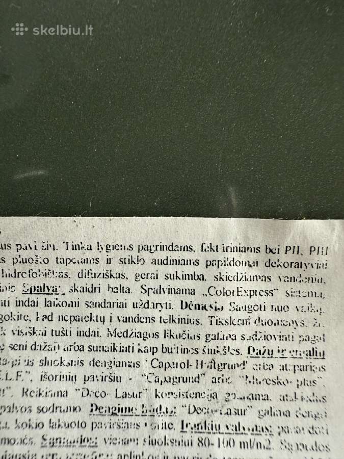 Parduodu laką - nuotraukos Nr. 3