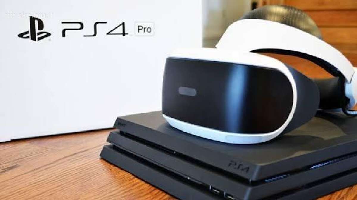 Parduodu ps4 pro su Vr - nuotraukos Nr. 2