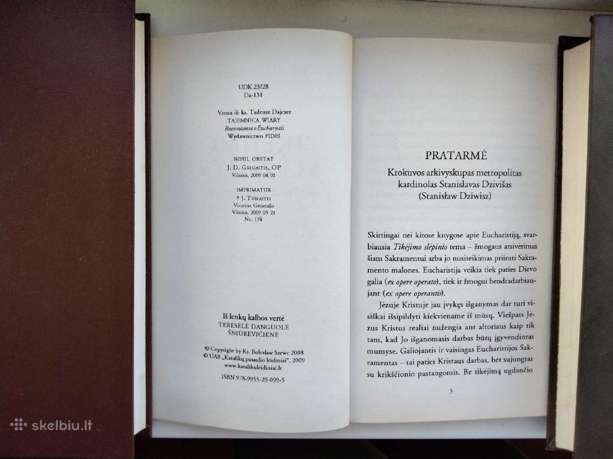 Mūsų tikėjimas. Eucharistija. Laiškai iš dykumos - nuotraukos Nr. 13