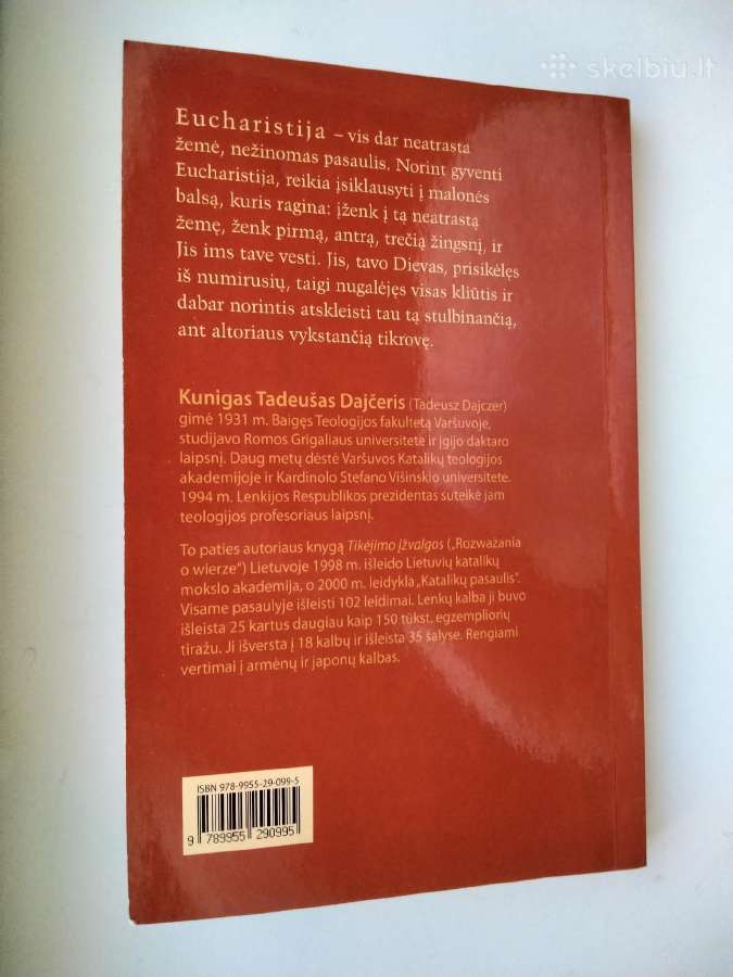 Mūsų tikėjimas. Eucharistija. Laiškai iš dykumos - nuotraukos Nr. 19