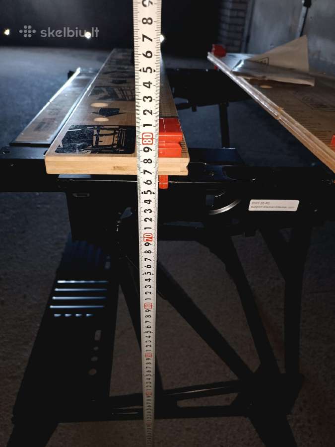 Black+ Decker sulankstomas darbastalis - nuotraukos Nr. 22