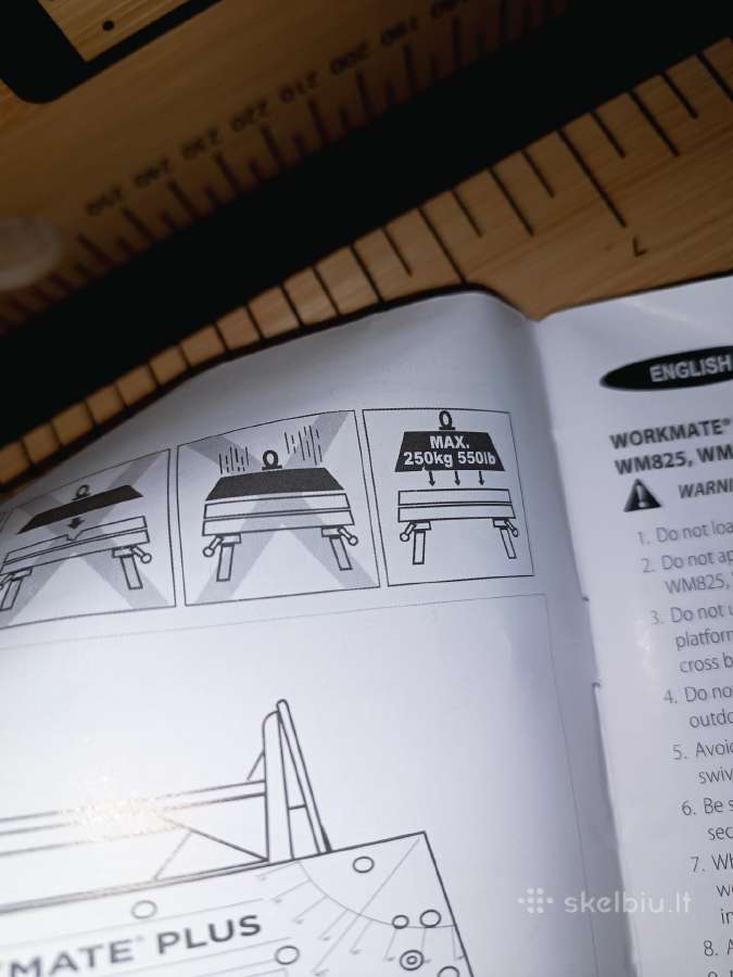 Black+ Decker sulankstomas darbastalis - nuotraukos Nr. 24