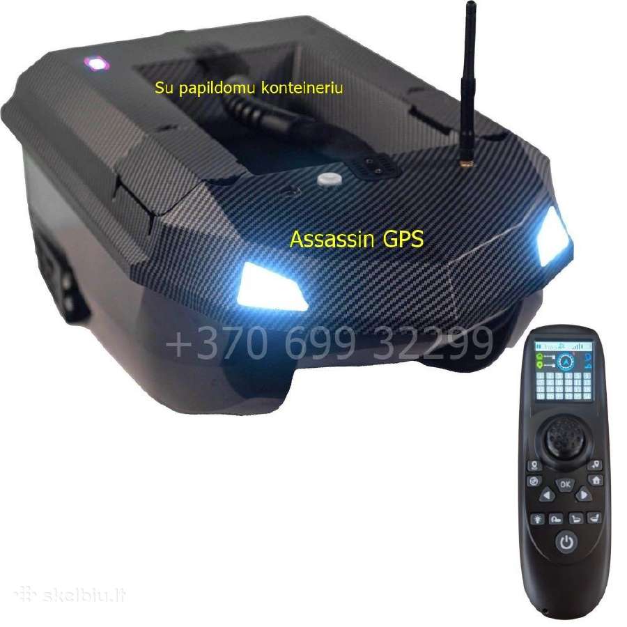 Pašarų laivelis Assassin Pro GPS