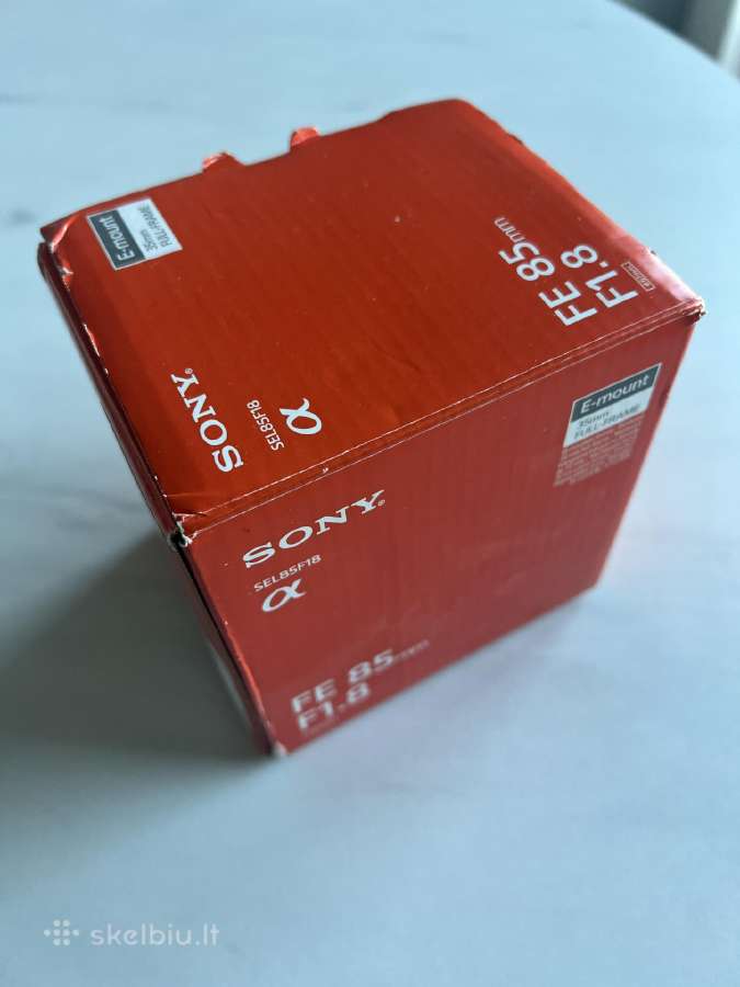 Sony Fe 85mm F1.8 E-mount