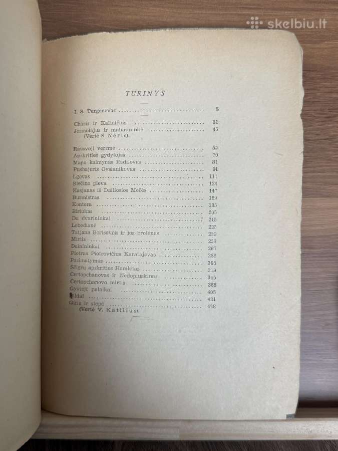 Turgenevas. Raštai I. 1946 - nuotraukos Nr. 6