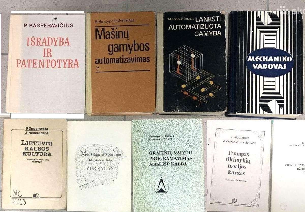 Knygos mechanikos tematika
