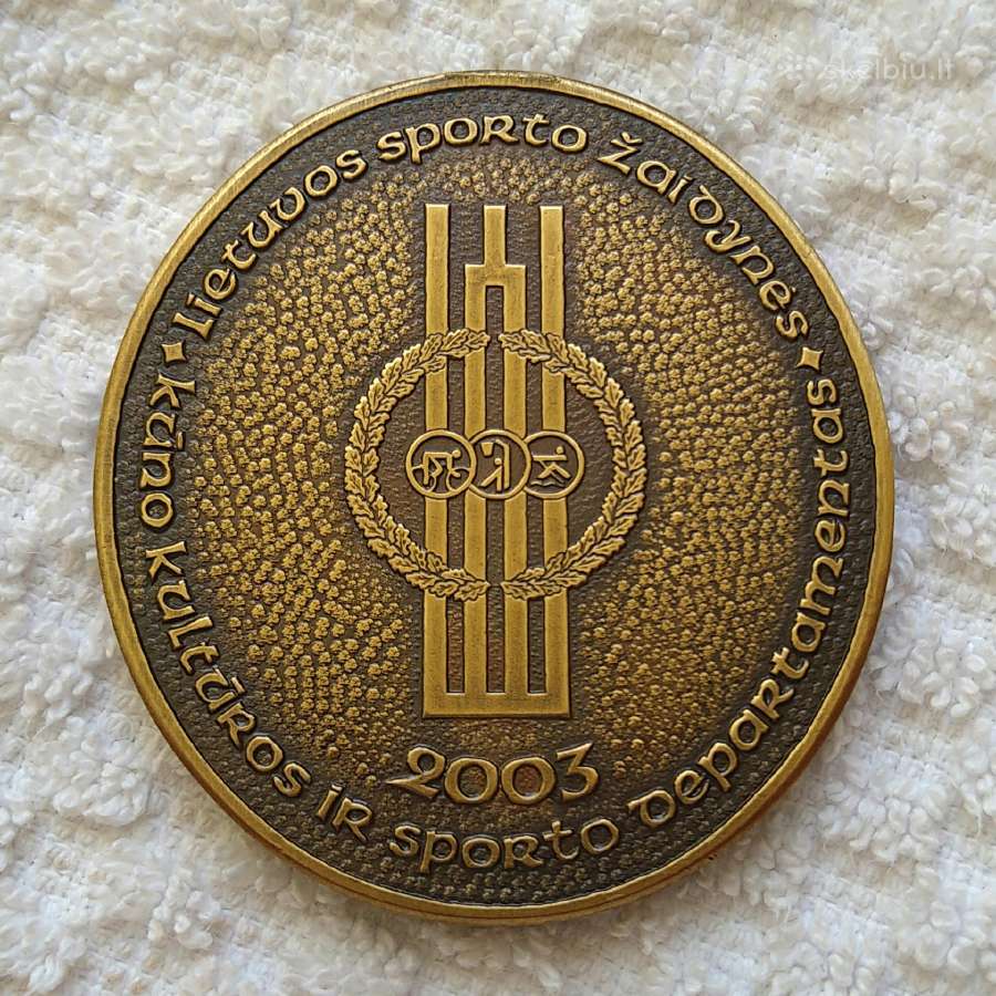 Lietuva atminimo medalis sporto žaidynės 2003