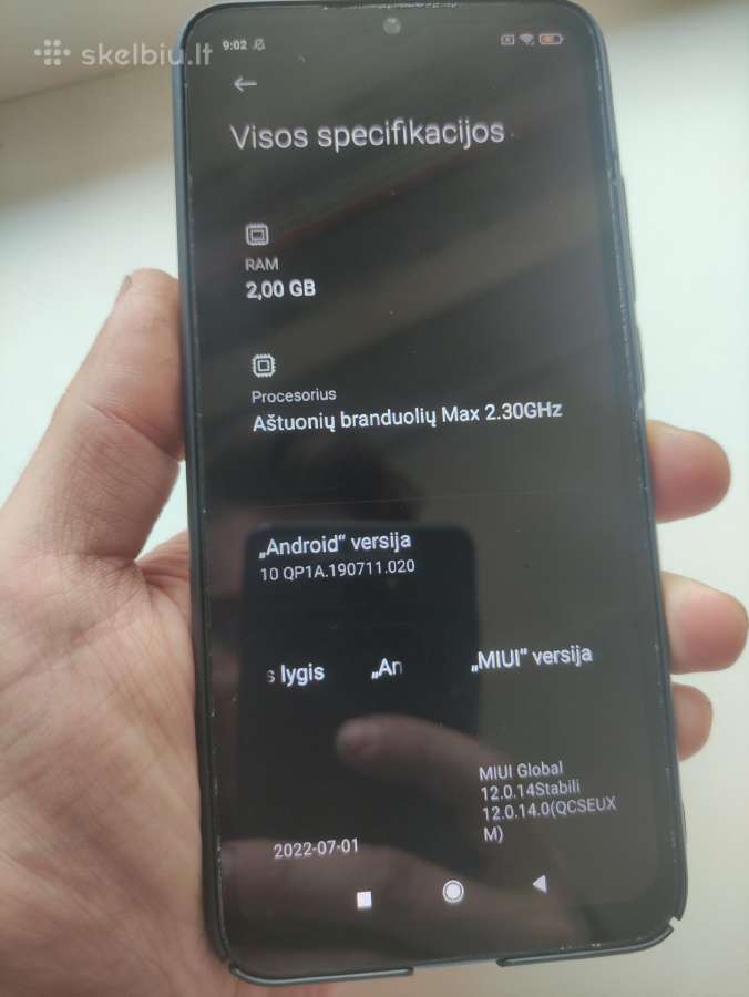 Xiaomi Redmi 9c Nfc - nuotraukos Nr. 4